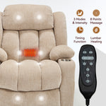 Dual-Motor Leather-Air Power Lift Recliner detail image 82