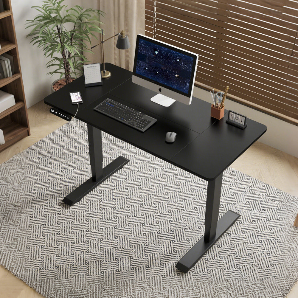 55" x 24" Electric Standing Desk workspace desk setup