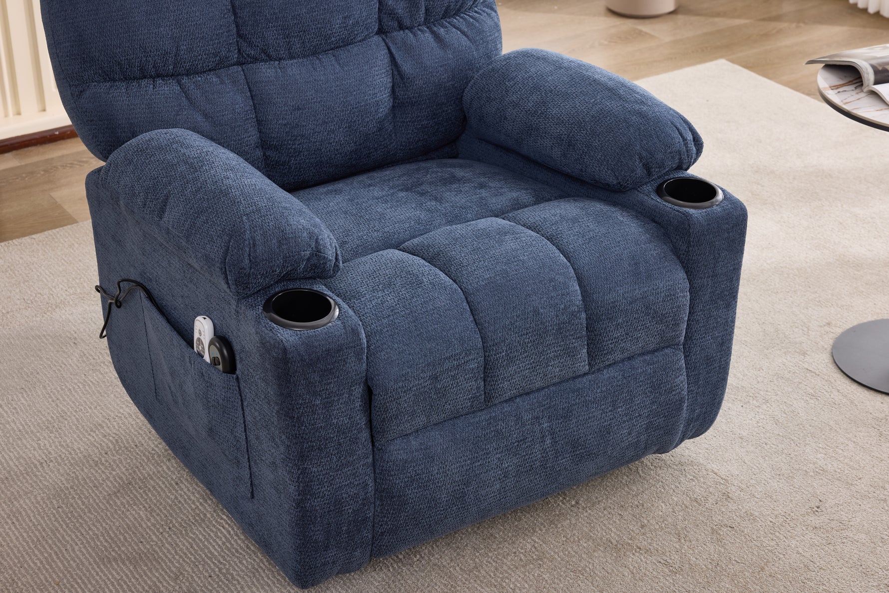 Fabric Heat & Massage Recliner detail image 24