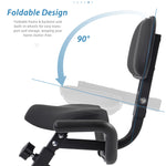 Folding Stationary Bike with 16-Level Magnetic Resistance, 300 lb Capacity detail image 43