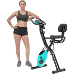 Folding Stationary Bike with 16-Level Magnetic Resistance, 300 lb Capacity detail image 25