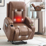 PU Infinite Position Up to 350 lb Single Motor Power Lift Recliner Chair detail image 20