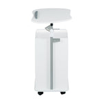 Techni Mobili Sit-to-Stand Laptop Cart with Storage mobile laptop workstation