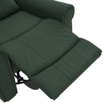 Modern PU Leather Manual Recliner Chair with 270° Swivel, Massage detail image 15