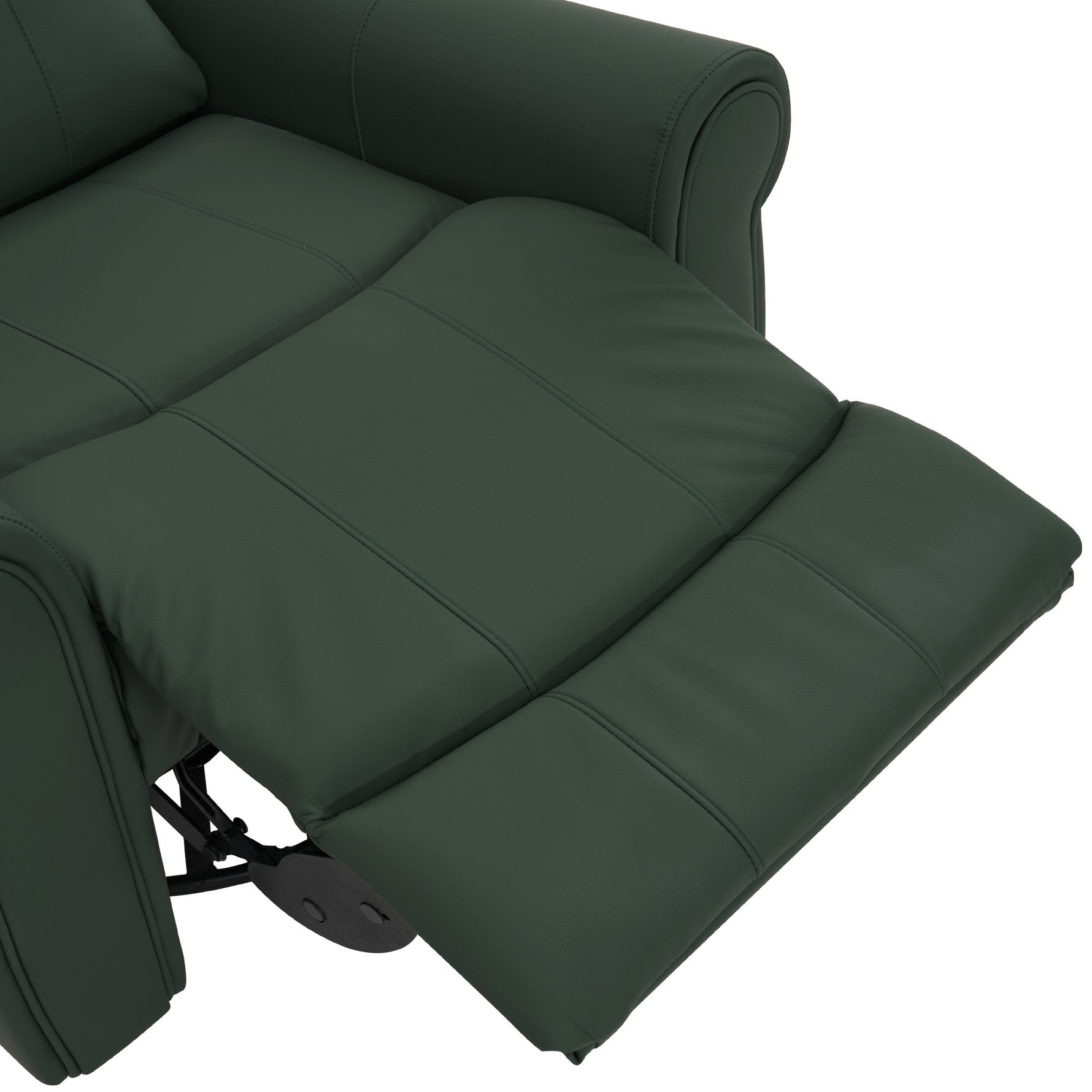Modern PU Leather Manual Recliner Chair with 270° Swivel, Massage detail image 15