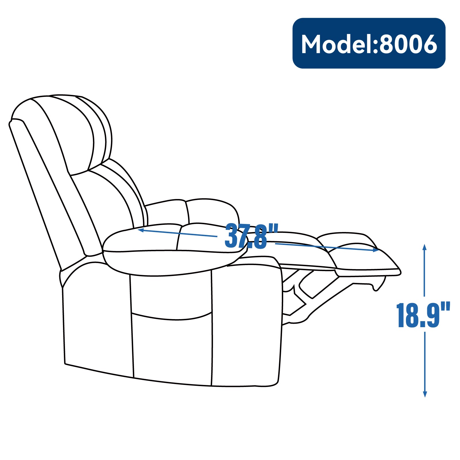 Chenille Dual-Motor Power Lift Recliner, 350 lb Capacity detail image 18