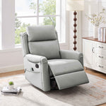 Modern Manual Recliner with 8-Point Massage and Heating, Swivel Rocking detail image 21