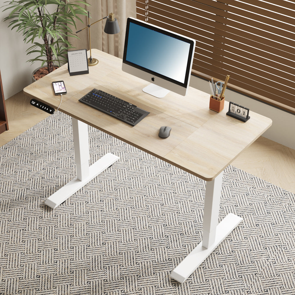 48" x 24" Electric Standing Desk workspace desk setup