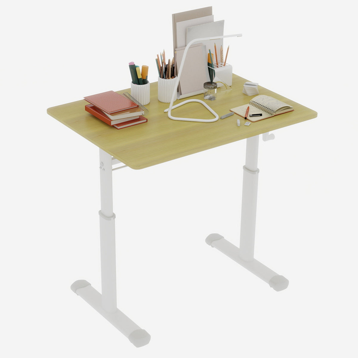 Height Adjustable Study Desk for Home Office workspace desk setup