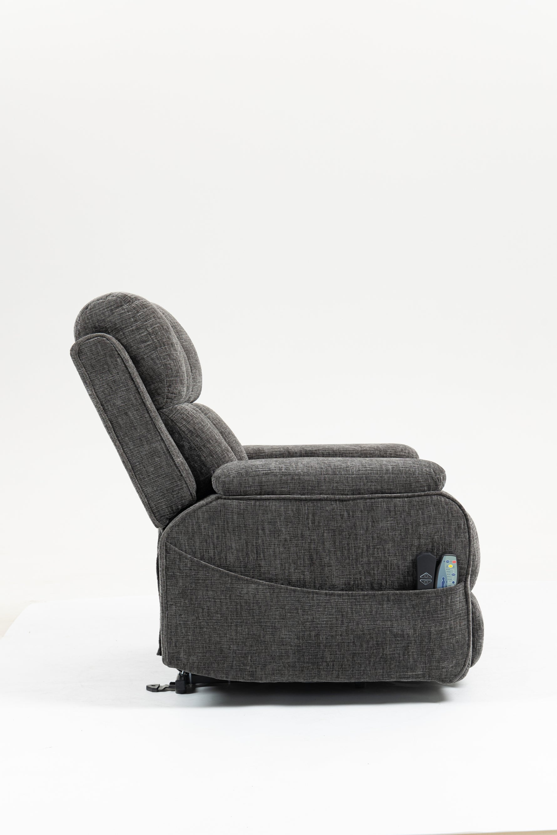 Oversized Lay Flat Recliner with Heat and Massage, Extended Footrest, Cup Holderr detail image 32