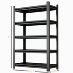 Heavy-Duty Adjustable Metal Storage Shelving Units for workshop, garage, storage, or utility use