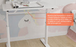Height Adjustable Study Desk for Home Office workspace desk setup