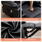 Rocker Recliner Chair with Massage and Heat for Adults, 360°Swivel detail image 16