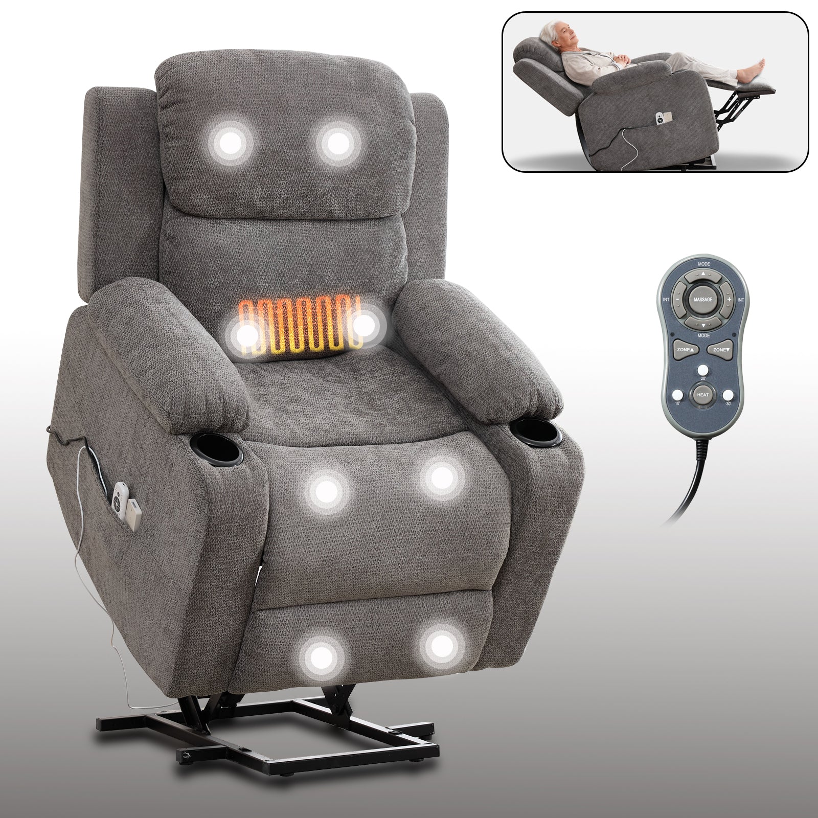Single-Motor Power Lift Recliner detail image 46