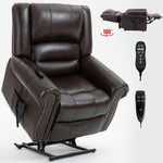 Dual-Motor Power Lift Heat & Massage Recliner detail image 20