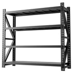 Heavy-Duty Adjustable Garage Shelving, 6000 lb Capacity for workshop, garage, storage, or utility use