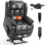 Dual-Motor Power Lift Heat & Massage Recliner detail image 41