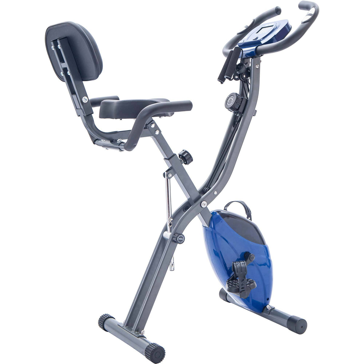 Folding Stationary Bike with 16-Level Magnetic Resistance, 300 lb Capacity detail image 65