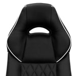 Techni Mobili High-Back Sport Executive Chair, Black for home office seating