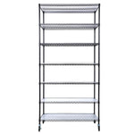 7-Tier Adjustable Wire Shelving Unit, 2450 lb Capacity for workshop, garage, storage, or utility use
