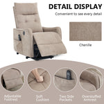 Single Motor Power Lift Recliner Chair with Massage & Heat detail image 26