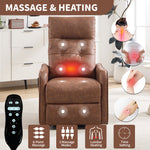 Single Motor Power Lift Recliner Chair with Massage & Heat detail image 96
