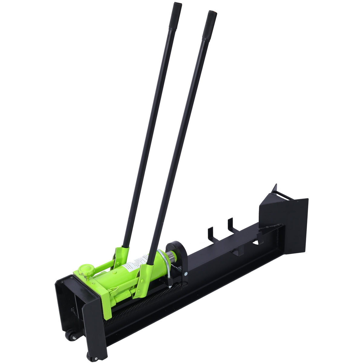 10-Ton Manual Hydraulic Horizontal Log Splitter for workshop, garage, storage, or utility use