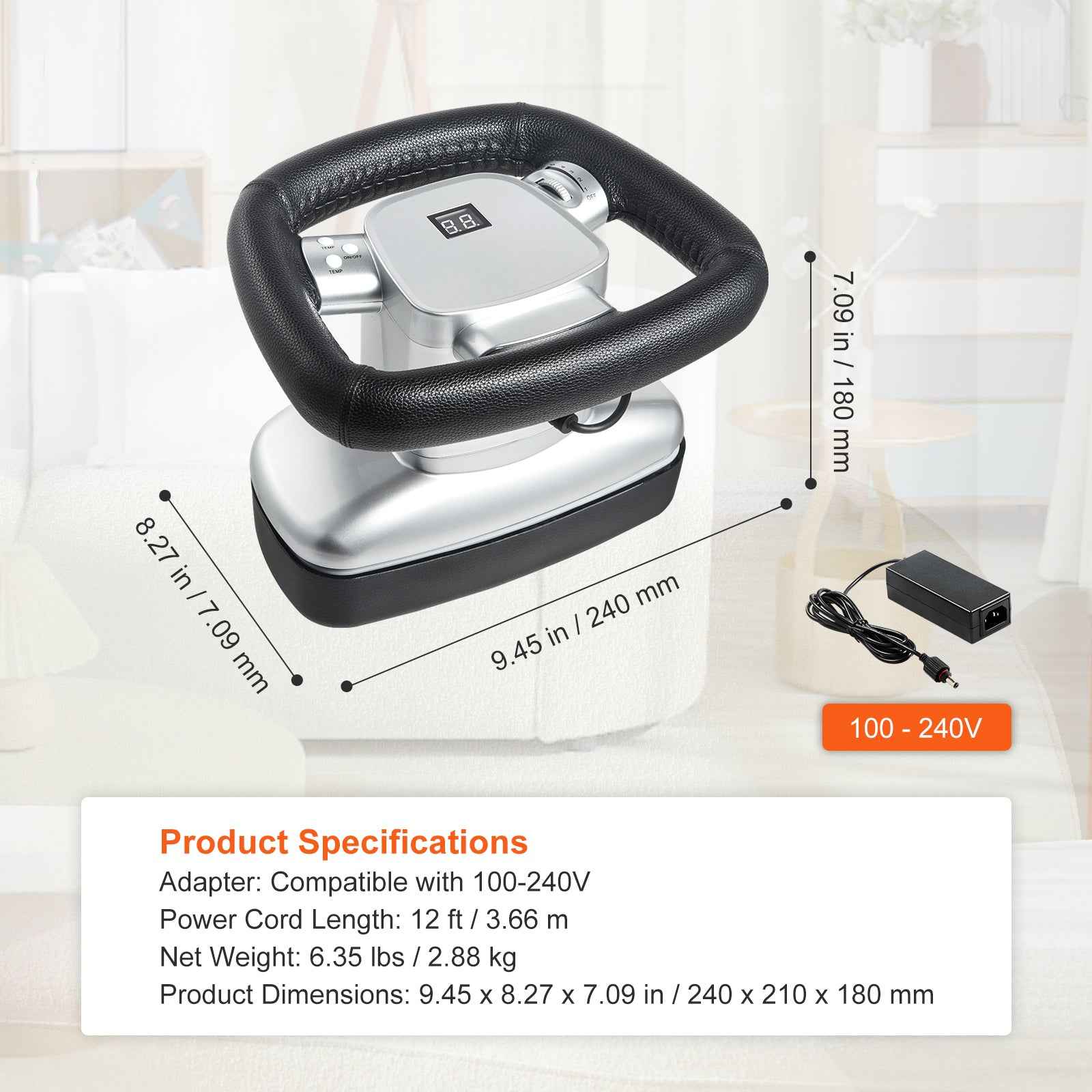Variable-Speed Handheld Percussion Massager detail image 4