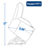 Large Power Lift Heat & Massage Recliner detail image 11