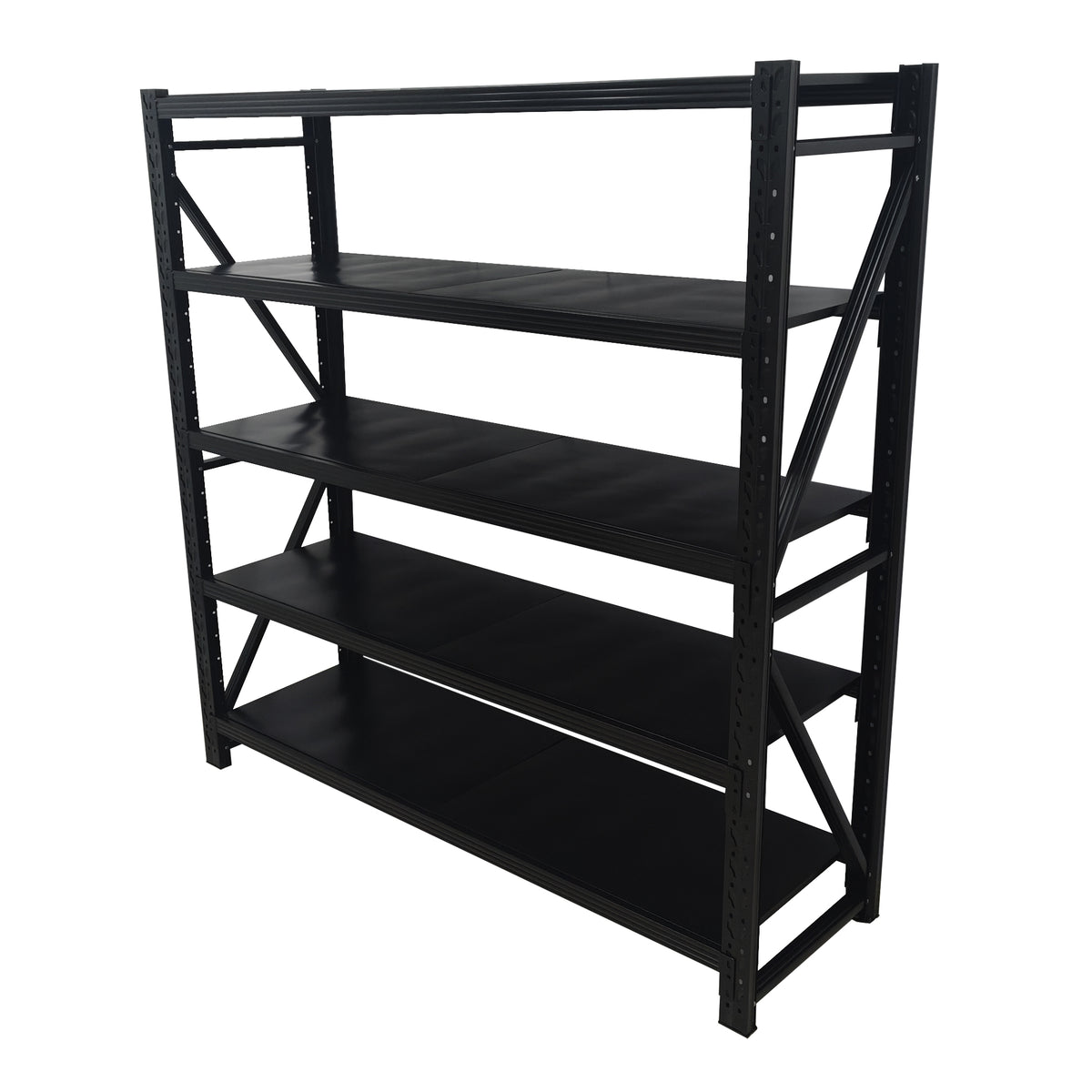 5-Tier Adjustable Metal Garage Shelving Unit for workshop, garage, storage, or utility use