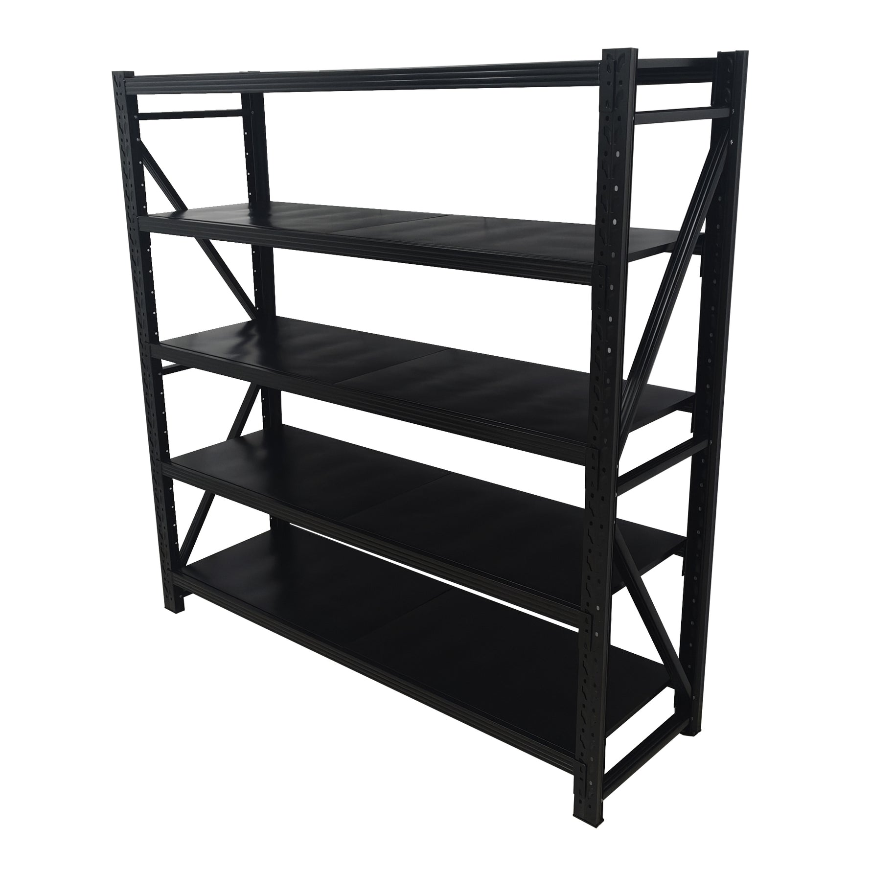 5-Tier Adjustable Metal Garage Shelving Unit for workshop, garage, storage, or utility use