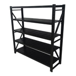 5-Tier Heavy Duty Garage Shelving Unit, Adjustable Metal Storage Rack for workshop, garage, storage, or utility use