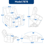 Large Dual-Motor Power Lift Heat & Massage Recliner detail image 101