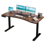 63" x 30" Electric Standing Desk with Splice Board adjustable Standing Desk