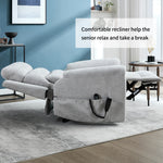 Dual-Motor Leather-Air Power Lift Recliner detail image 139