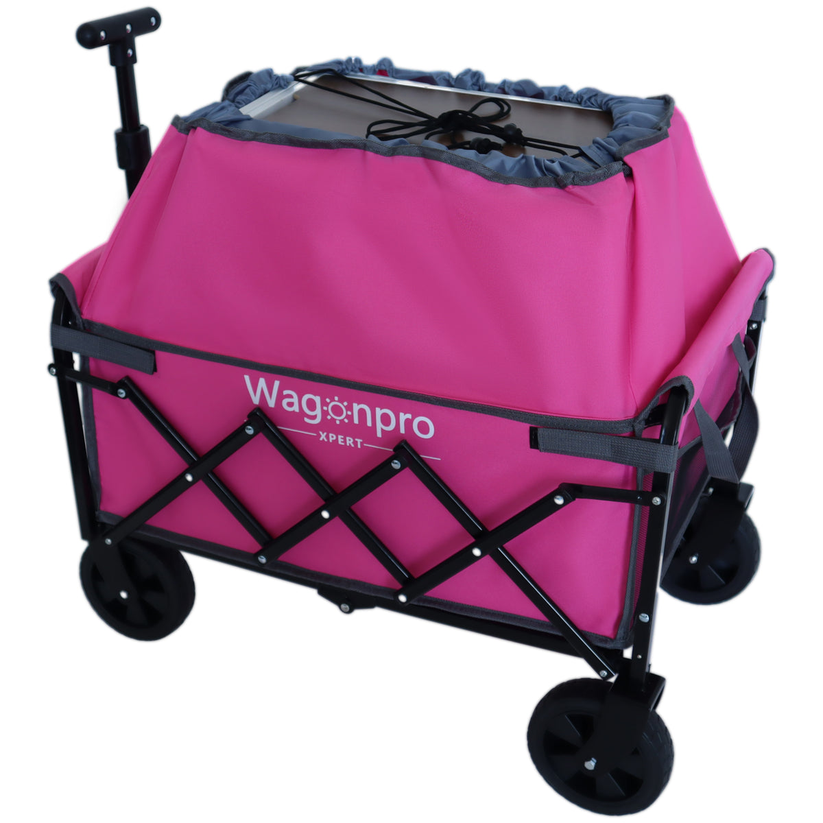 Expandable Dual-Layer Utility Wagon for workshop, garage, storage, or utility use