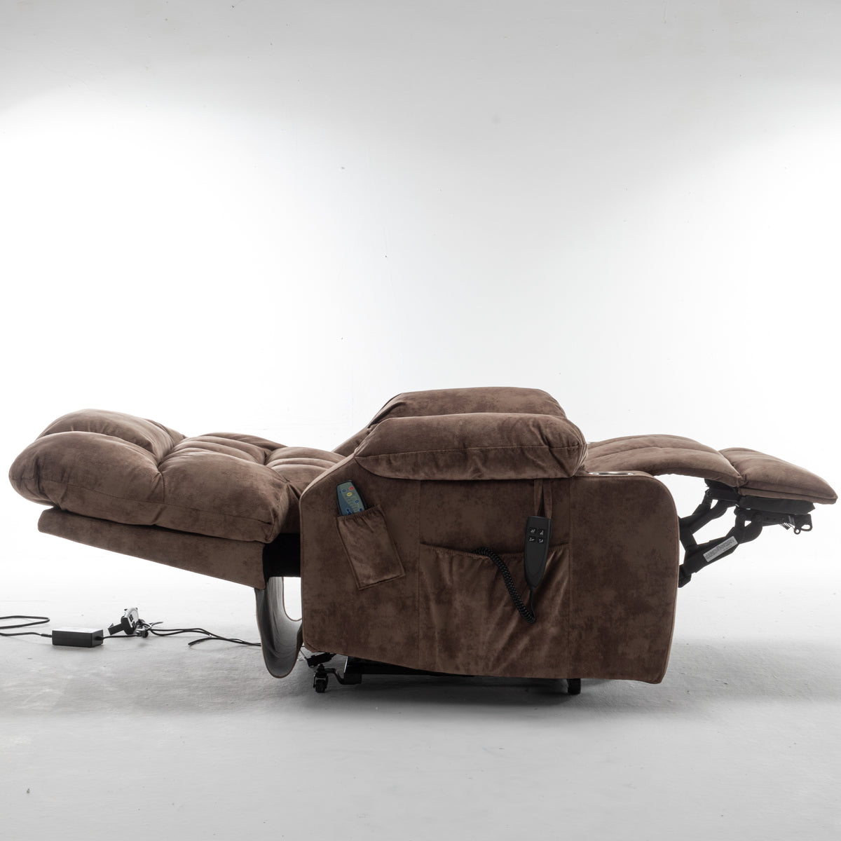 Big and Tall Power Lift Recliner with Heat and Massage detail image 12