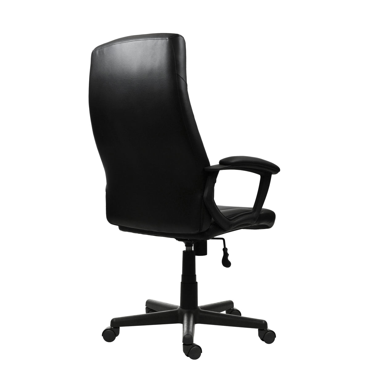 Techni Mobili Medium-Back Executive Chair, Black for home office seating