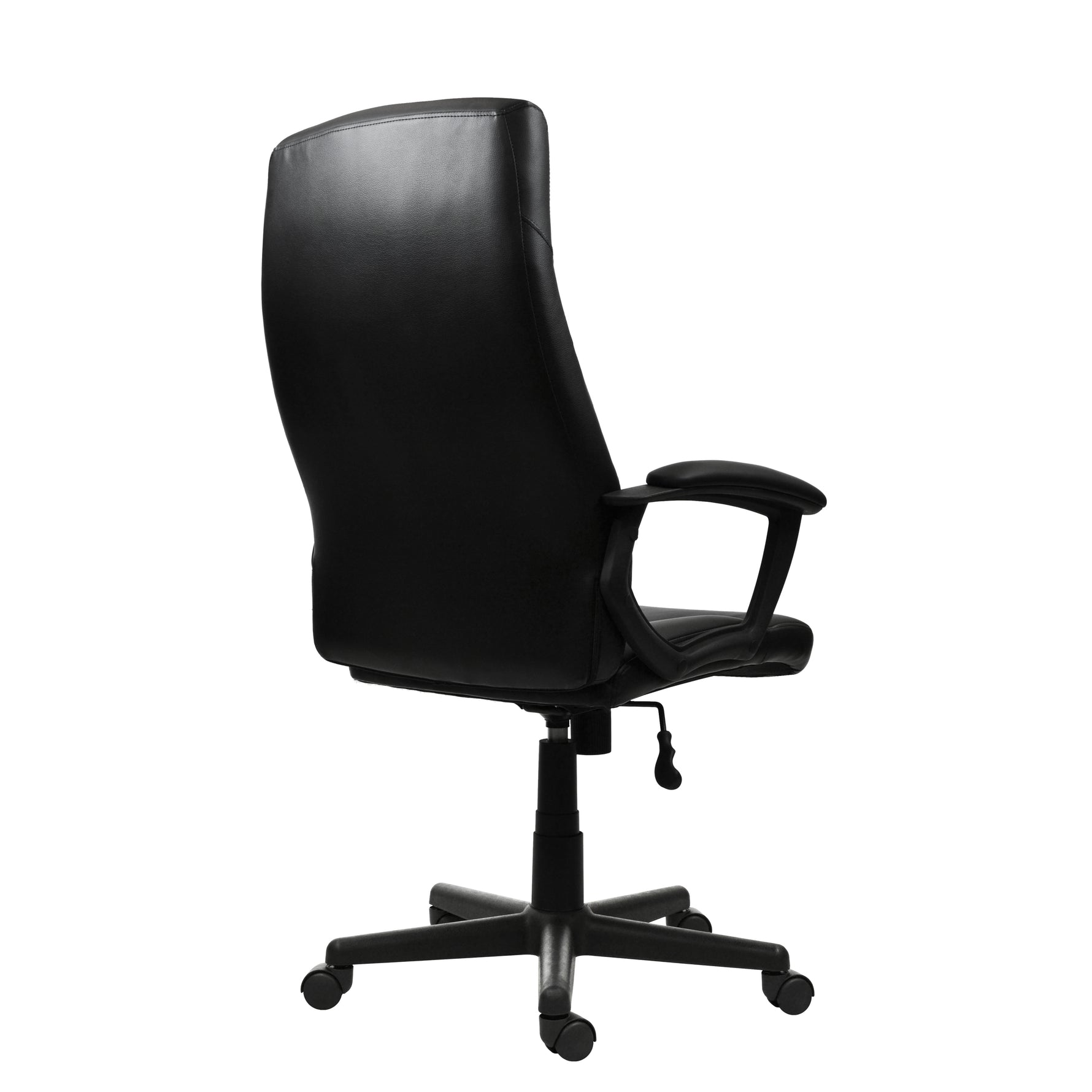 Techni Mobili Medium-Back Executive Chair, Black for home office seating