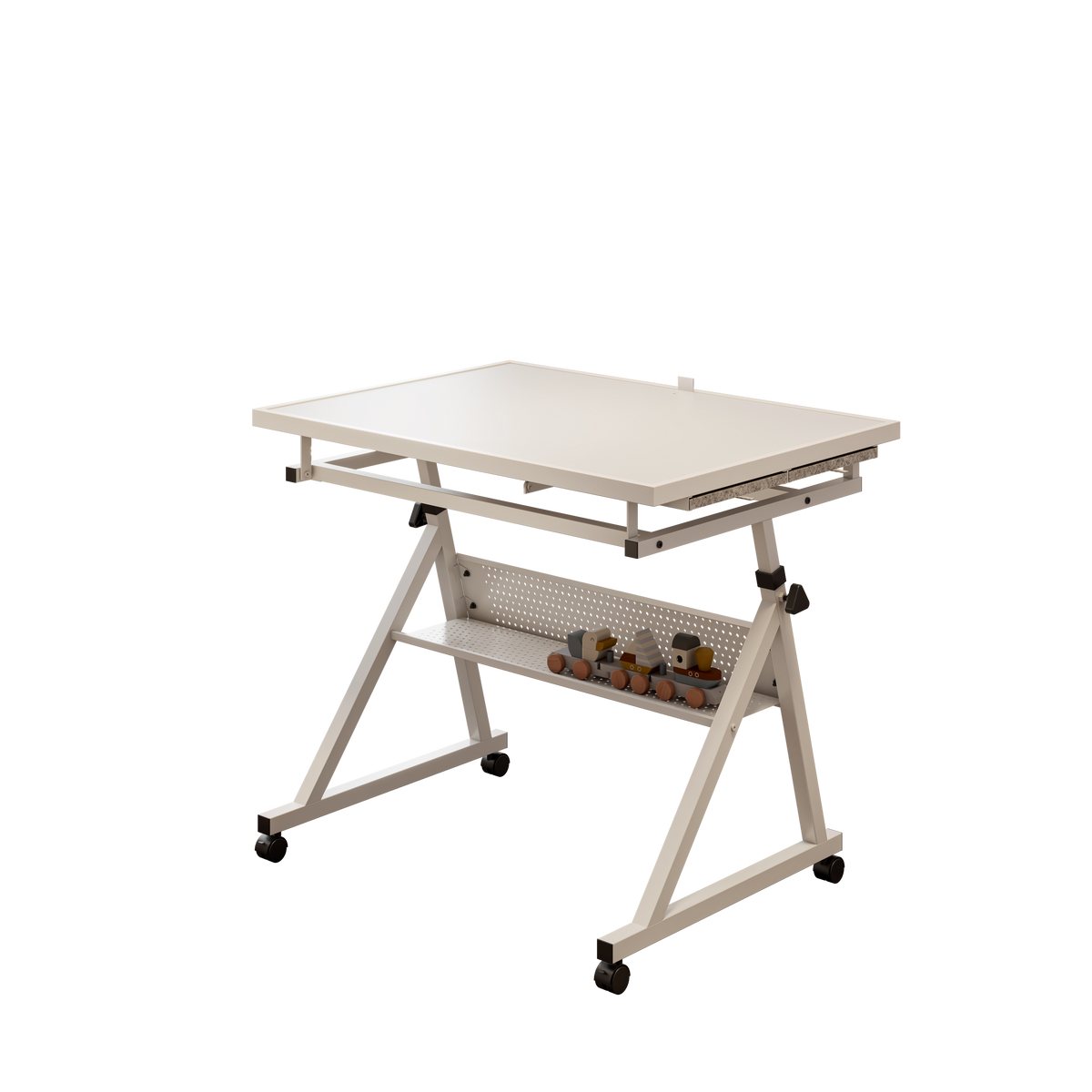 1500-Piece Rolling Jigsaw Puzzle Table with 4 Trays hobby and puzzle table