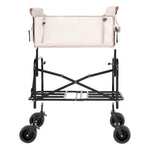 VEVOR Foldable Wagon Cart with Bench Conversion for workshop, garage, storage, or utility use