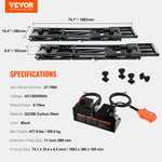 VEVOR 7,000 lb Portable Car Lift with Extended-Length Plates for workshop, garage, storage, or utility use