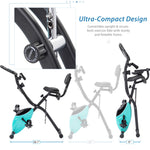 Folding Stationary Bike with 16-Level Magnetic Resistance, 300 lb Capacity detail image 41