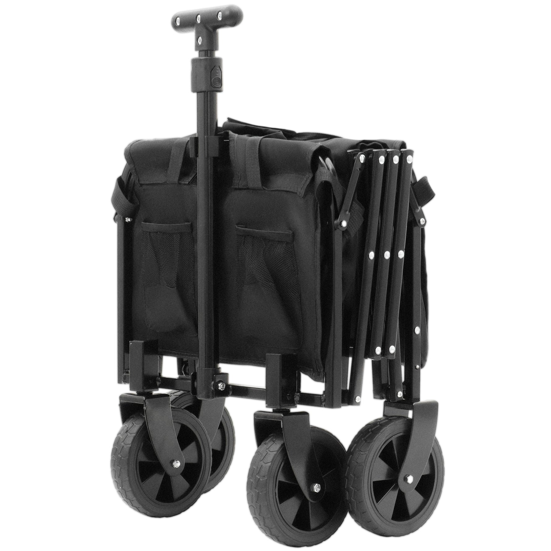 Expandable Dual-Layer Utility Wagon for workshop, garage, storage, or utility use