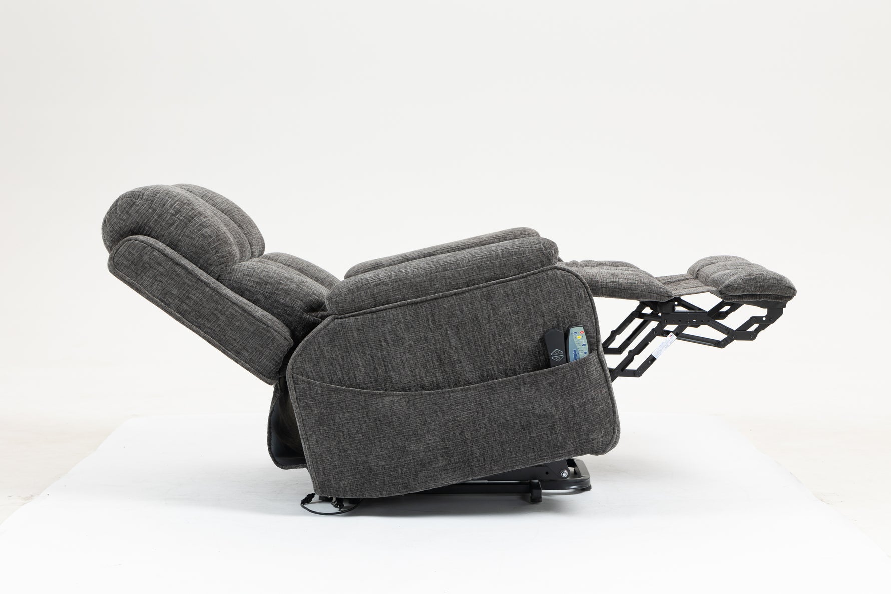 Oversized Lay Flat Recliner with Heat and Massage, Extended Footrest, Cup Holderr detail image 28