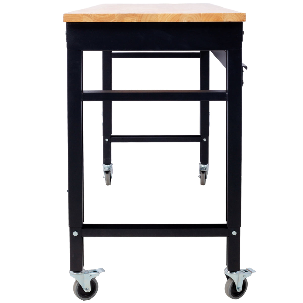 60" Rolling Adjustable Workbench workshop project bench