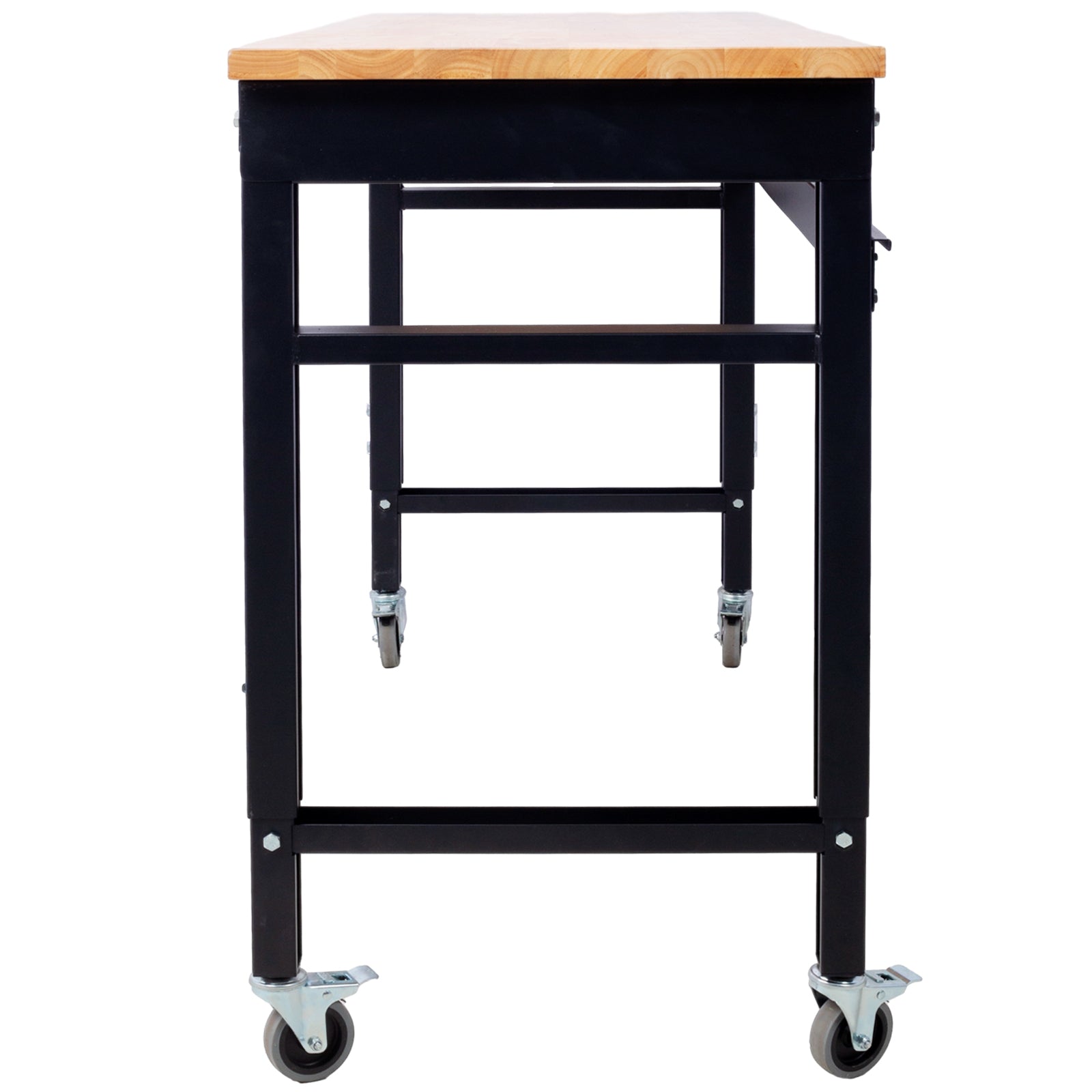 60" Rolling Adjustable Workbench workshop project bench