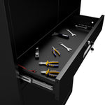 Metal Storage Cabinet with Drawer for workshop, garage, storage, or utility use