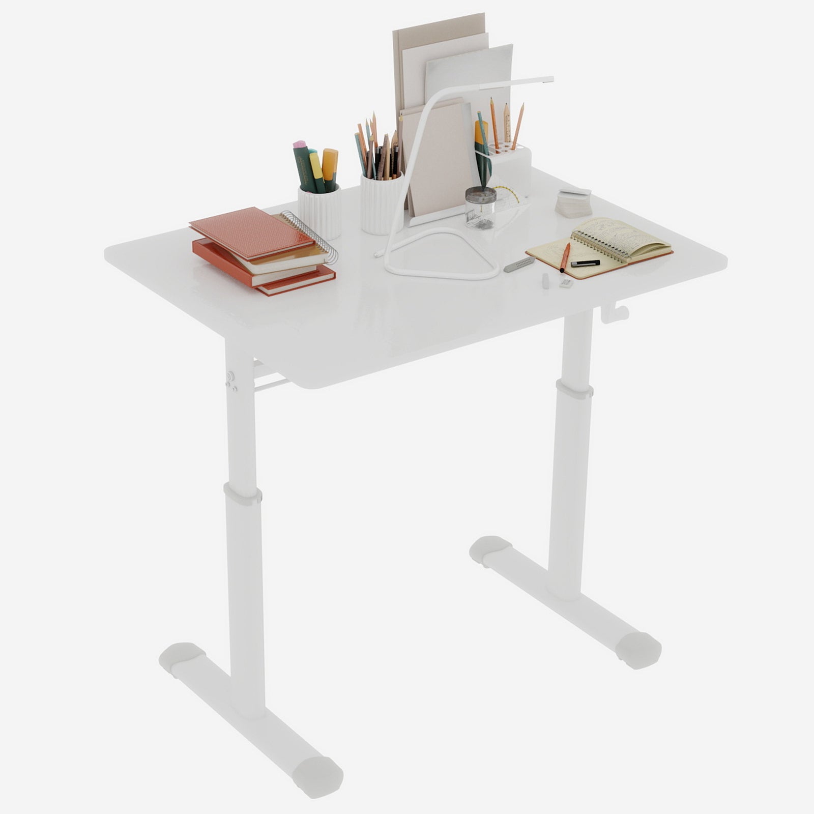 Height Adjustable Study Desk for Home Office workspace desk setup