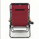 Oversized Padded Zero Gravity Chair with Cup Holder, 400 lb Capacity detail image 23
